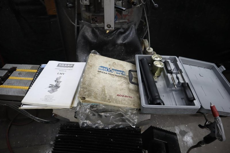 Sharp Model LM-42 2-Axis CNC MillPWR Vertical Knee Mill, Power Quill Feed - NEW 2014- Auction Item