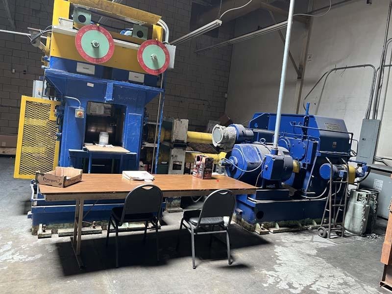 14&quot; X 14&quot; RUESCH 2 HIGH REVERSING ROLLING MILL (14506)