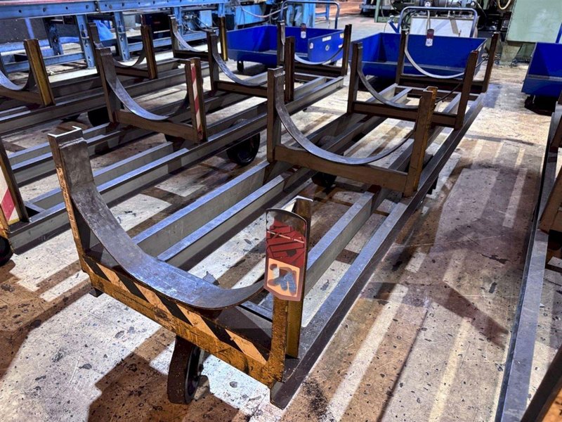 10,000 LBS MECO BCT120-10 ROLLING STOCK CART. STOCK # 1110125