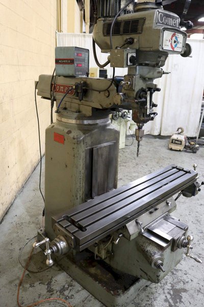 3 HP COMET VERTICAL MILL: STOCK #71446