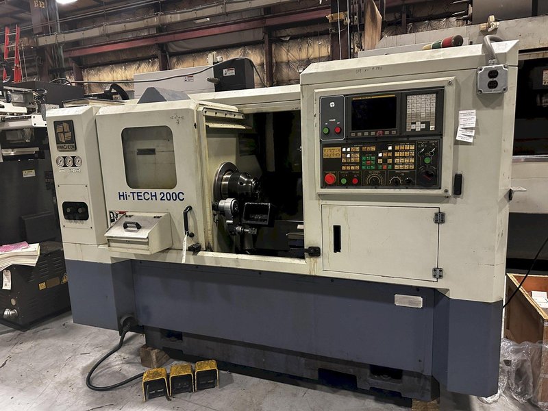 Hwacheon Hi-Tech 200CL Used CNC Lathe For Sale - 2004