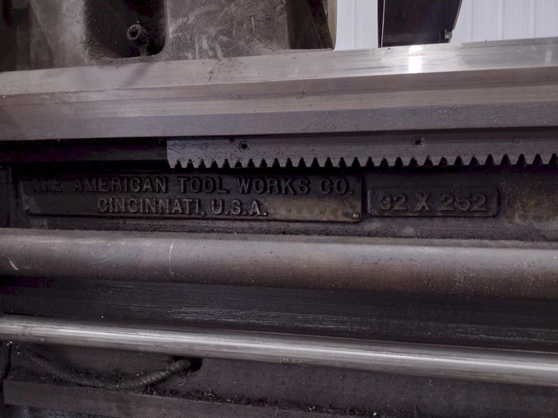 40&quot; X 252&quot; (21&#039;) AMERICAN PACEMAKER ENGINE LATHE, 2.75&quot; HOLE: STOCK #20836