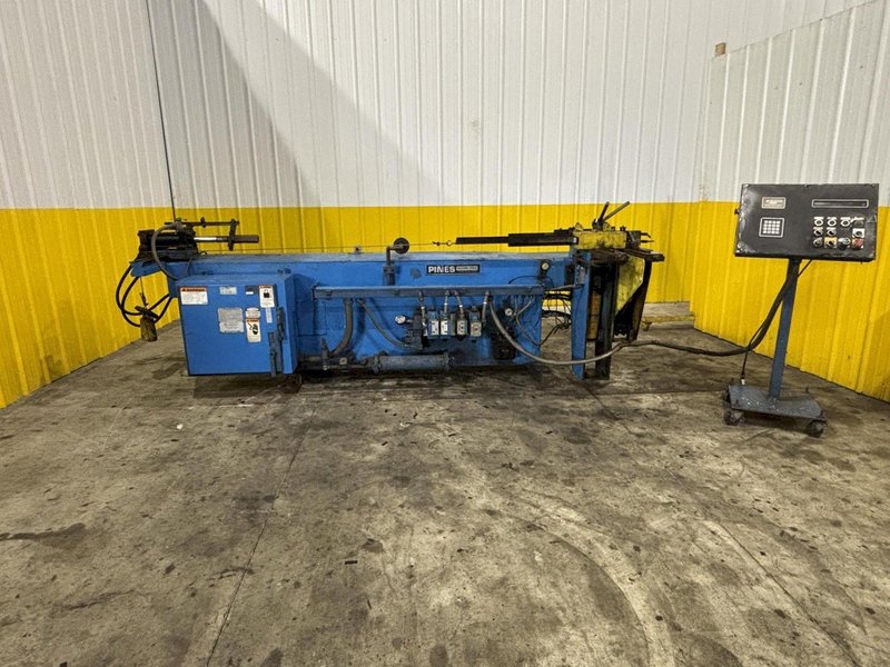 1.25&quot; PINES MODEL #1-1/4 HIGH SPEED  ROTARY HYDRAULIC BAR, TUBE &amp; PIPE BENDER, DIAL A BEND V CONTROL STOCK #22683
