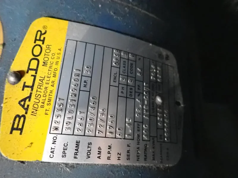30 HP AIR COMPRESSOR   -  97835H