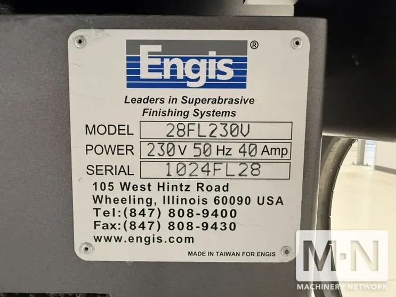 28" Engis 28FL Fast Lap Lapping Machine