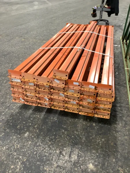 42" x 144" PALLET RACKING  -  TEARDROP