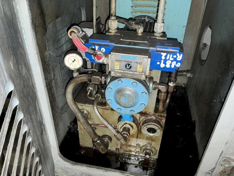 20,000 LBS X 36" LITTELL MODEL #S200-36 PULL OFF UNCOILER COIL REEL W/ COIL CAR: YOBRO #26128