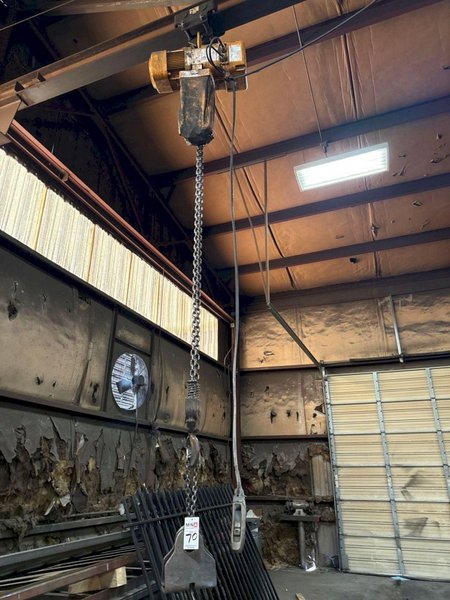 3 TON HARRINGTON HOIST: STOCK #23291