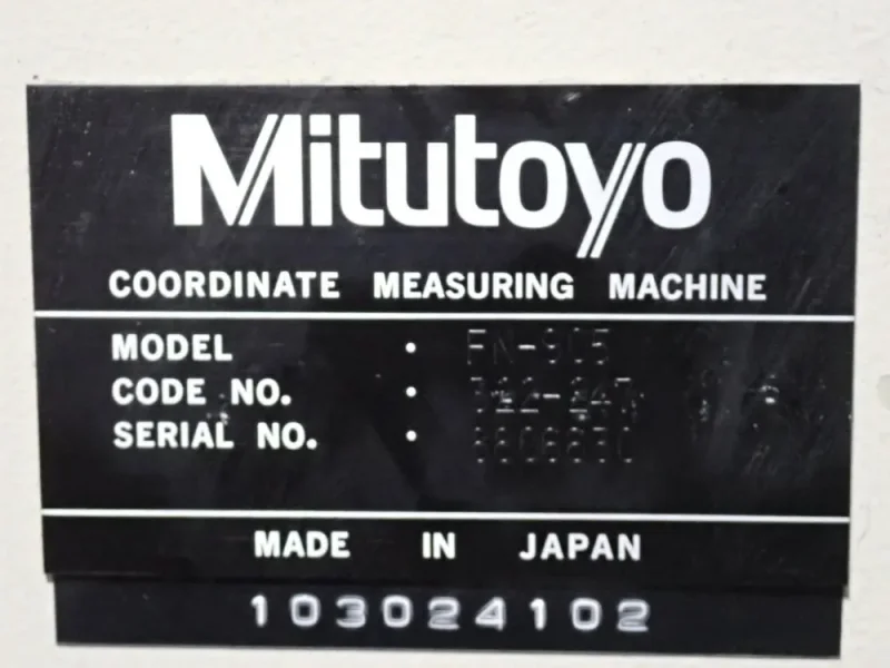 MITUTOYO 40" X 30" CMM  -  FN-905
