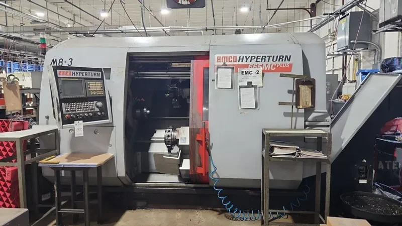 2007 EMCO HYPERTURN 665MC PLUS | Lathes, Bar, CNC