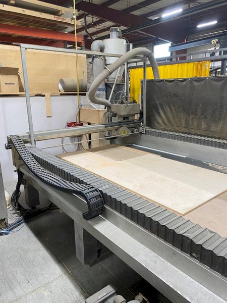 60&quot; x 120&quot; PRECISION AUTOMATION  PA 1000 CNC ROUTER: STOCK #14758