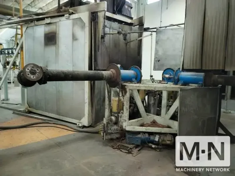 4 ARM FERRY MODEL RS4-220 ROTATIONAL MOLDING MACHINE REBUILT IN 2021