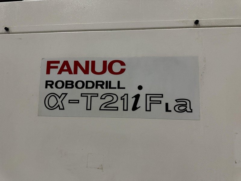 2012 Fanuc Robodrill a-T21iFLA 5-Axis CNC Drill &amp; Tapping Center For Sale