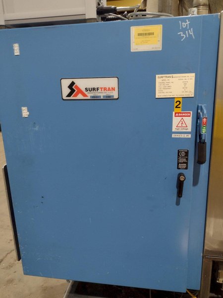 EXTRUDE-HONE / SURFTRAN MODEL #STR-C-1 HIGH PRESSURE PARTS WASHER SYSTEM: STOCK #19380