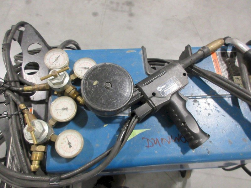 Millermatic 251 MIG Wire Feed Welder with Rolling Base and Accessories, 200/230V Single Phase- Auction Item