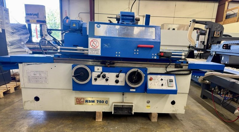 KNUTH RSM 750 C Precision Cylindrical Grinder w/ Internal Grinding, 2022 – 30″ Capacity