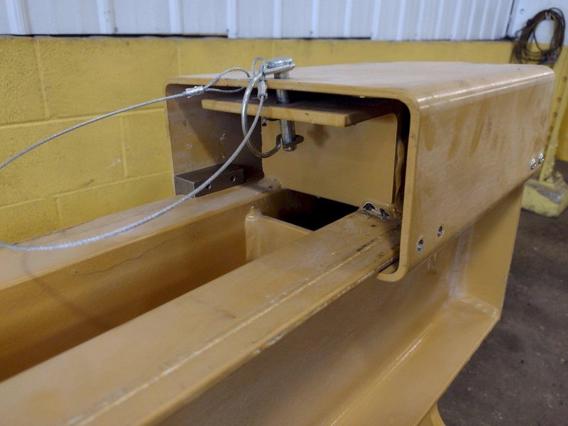 3 TON 6000 LBS CONTRX CRANES SPREADER BAR WITH ROLL HOOKS: STOCK #16539