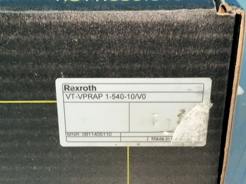 REXROTH NOSCH GROUP P/Q CLOSED-LOOP CONRTR0L AMPLIFIER   -  VT-VPRAP 1-540--10/V0