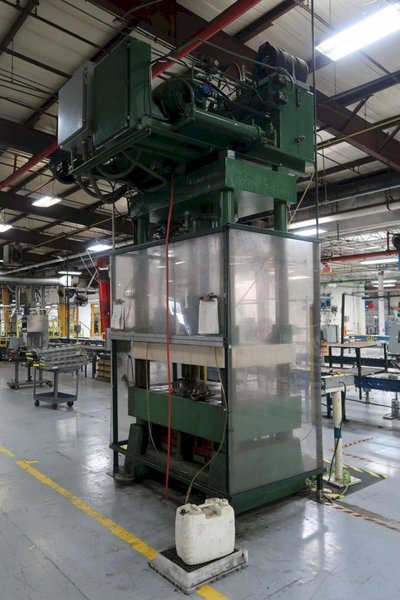 200 TON ROGERS MODEL MD200-4835 CUSHION BED HYDRAULIC PRESS, 24" STROKE: YOBRO #25696