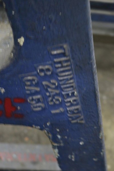 25-1/2&quot; X 99&quot; X 43-1/2&quot; THUNDERBAY  ANGLE PLATE: STOCK #73778