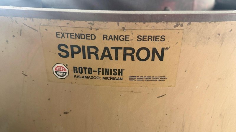15 Cu. Ft. Roto-Finish Model ER-1516 Vibratory Finishing Machine