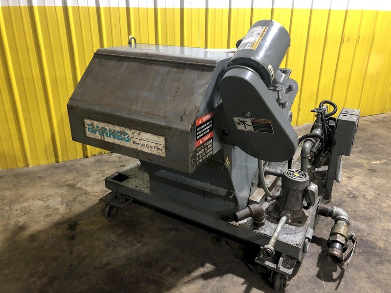 BARNES MODEL RD2-112 CHIP SEPERATOR &amp; COOLANT FILTER SYSTEM: STOCK #15722