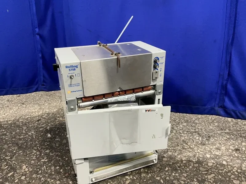 Clamco 12” W Roll Semi-automatic Tabletop Bagger - 575b Rollbag