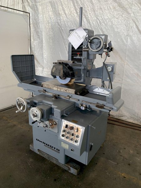 12&quot; X 24&quot; OKAMOTO ACCUGAR 124N HYDRAULIC SURFACE GRINDER. STOCK # 0743822.