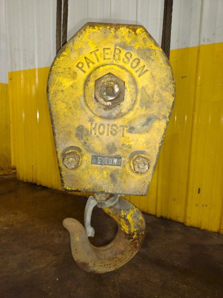 10,000 LBS (5 TON) PATTERSON POWERED CABLE HOIST: STOCK #22970