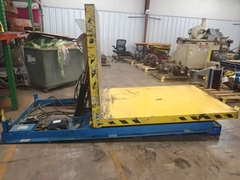 6,000 LBS MAX MODEL #LPTT-UP-60-90 HYDRAULIC PALLET TILTER: YOBRO #25893