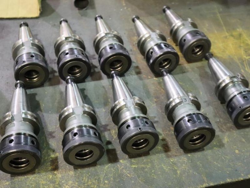 CT 40 Taper Tool Holders: (10) XCNA-1000 Collet Tool Holders- Auction Item