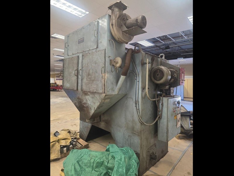 72” TABLE PANGBORN MODEL LK ROTOBLAST SHOT BLAST MACHINE: YOBRO #24357