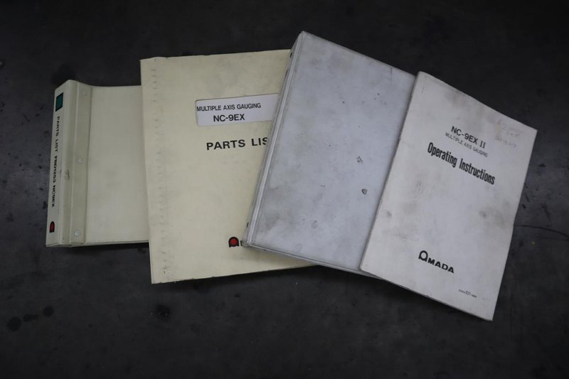 Amada FBD-1253E CNC Hydraulic Press Brake, 138 Ton x 122", Up-Acting, NC9-EXII Controls, Light Curtains