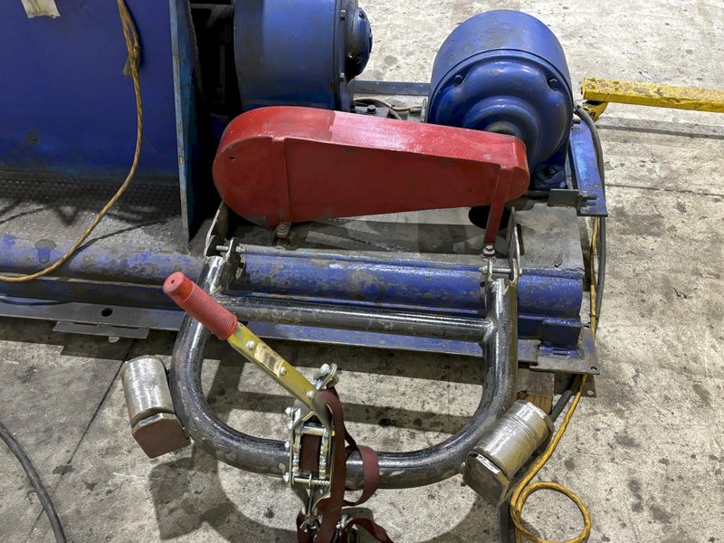 3/8" REED WEBB MODEL #M4 OFFSET FORMING ROLLS W/ SUPPORT TANK ROLLS: STOCK #22060