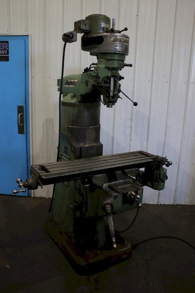 BRIDGEPORT RAM TYPE VERTICAL MILL: STOCK #76214