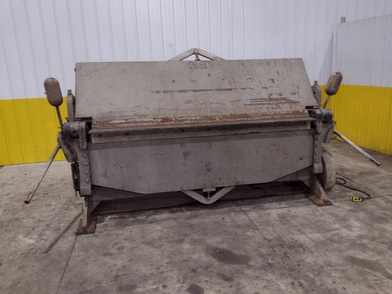 8&#039; x 1/4&quot; CHICAGO DREIS &amp; KRUMP POWERED APRON BRAKE: STOCK 23704