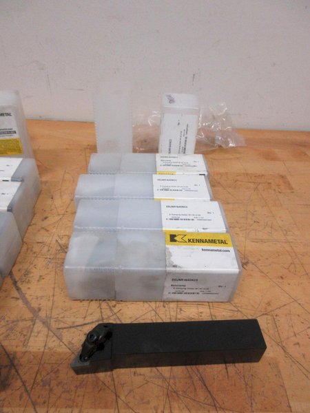 Kennametal 1x1" Turning Tool Holders, (10pcs) D-Clamping 6" OAL Assorted Types ***New In Packages***- Auction Item