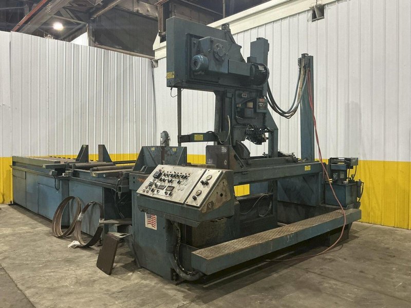 25" x 36" HEM MODEL #V200A TILT FRAME VERTICAL BAND SAW W/ AUTOMATIC FEED TABLE : YOBRO #25400