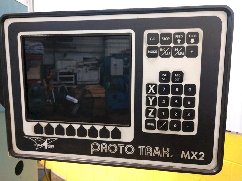 3 HP SOUTHWESTERN INDUSTRIES SWI TRAK MODEL #TRM3 PROTOTRAX MX2 CNC VERTICAL KNEE MILL: STOCK #13145