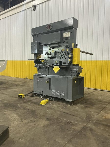 110 TON FICEP HELLER MODEL #UH 1105 HYDRAULIC IRONWORKER: YOBRO #25187