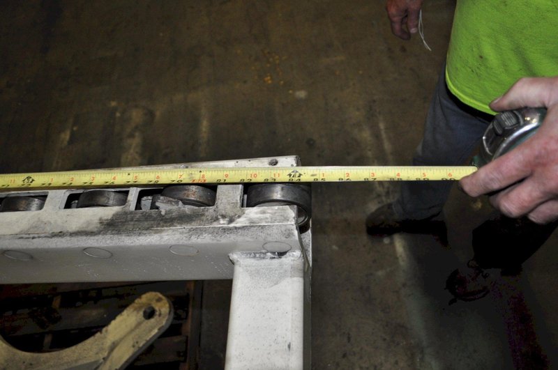 5000 LB MINSTER DIE TRANSFER TABLE