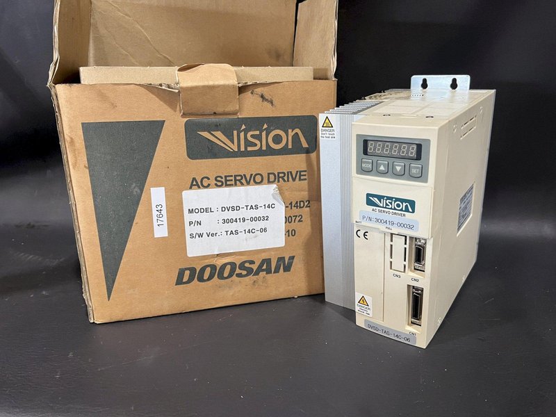 Doosan Vision CNC Servo Drive Unit DVSD-TAS-14C-06 DVSDTAS14C