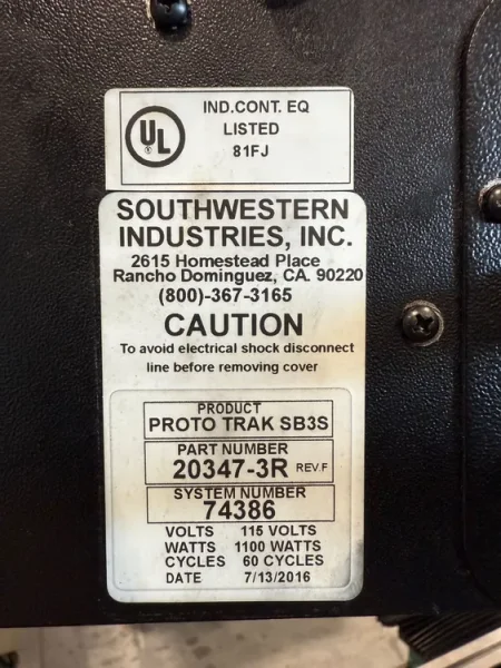 SWI TRAK SPORT B3 CNC Vertical Milling Machine 3 Axis 1999’ Upgraded 201...