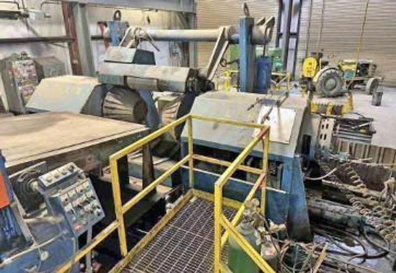 72" x 0.500" x 60,000# Delta Cut To Length Line Stock# 4187