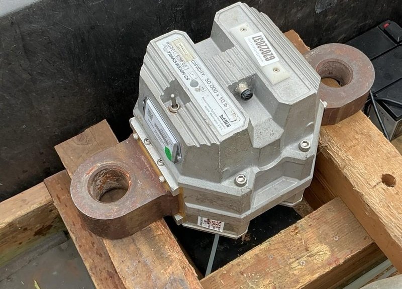 50,000 LBS MSI MODEL #6260CS TRANS-WEIGH WIRELESS CRANE SCALE: YOBRO #24759