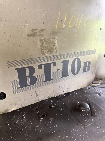 4" SHIBAURA MODEL #BT-10-BP2 HORIZONTAL BORING MILL: YOBRO #25825