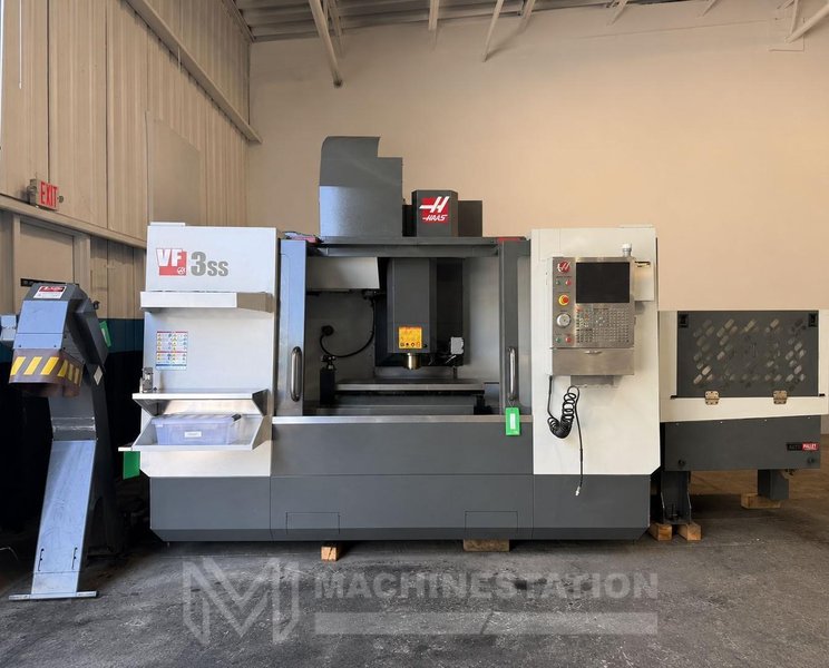 Haas VF-3SS-APC CNC Vertical Machining Center – Pallet Changer Mill