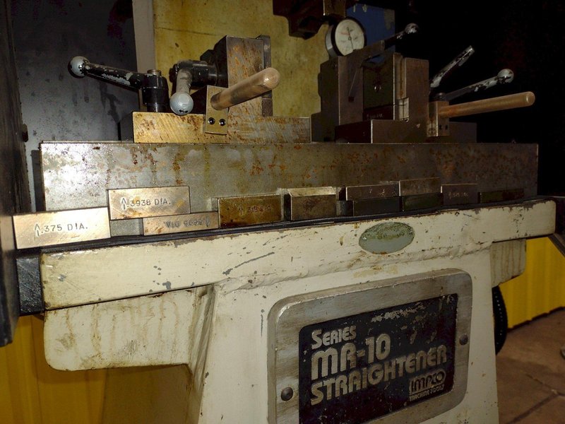 10 TON IMPCO MODEL MR-10 STRAIGHTENER PRESS: STOCK #10125