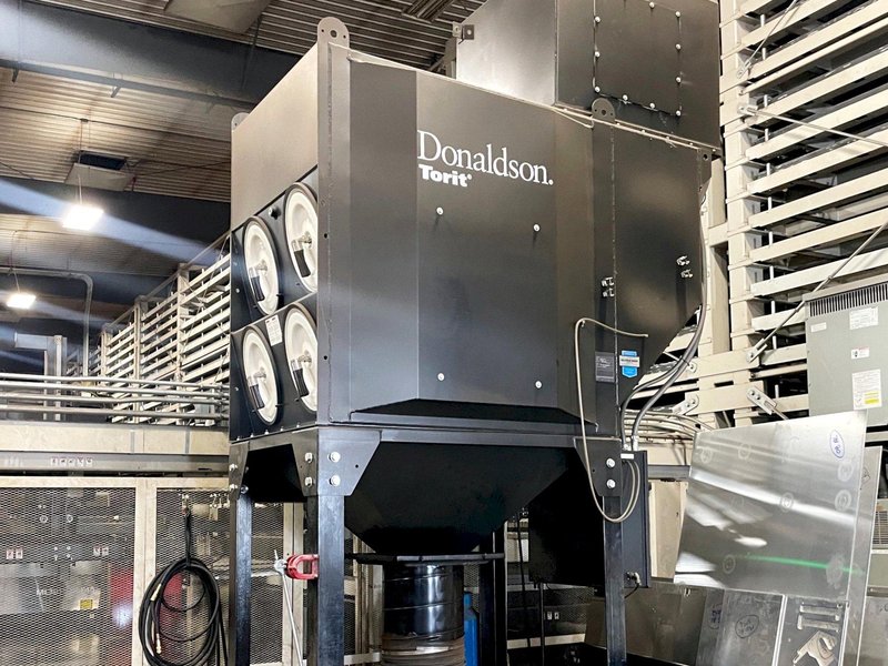 Donaldson Torit DFO2-8 Downflo Dust Collector
