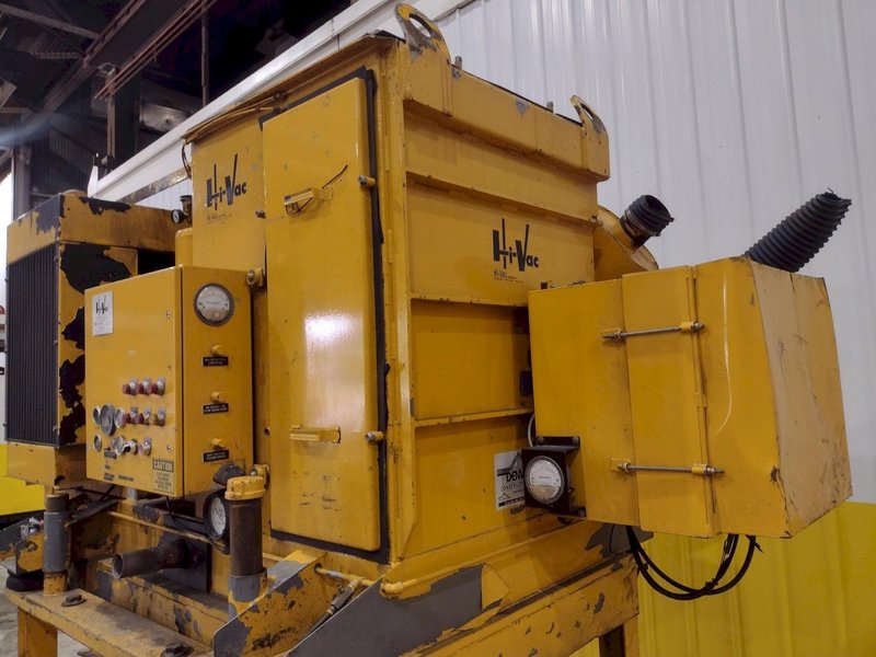 HI VAC MODEL #250D PORTABLE VACUUM WITH DEISEL ENGINE: STOCK #21855